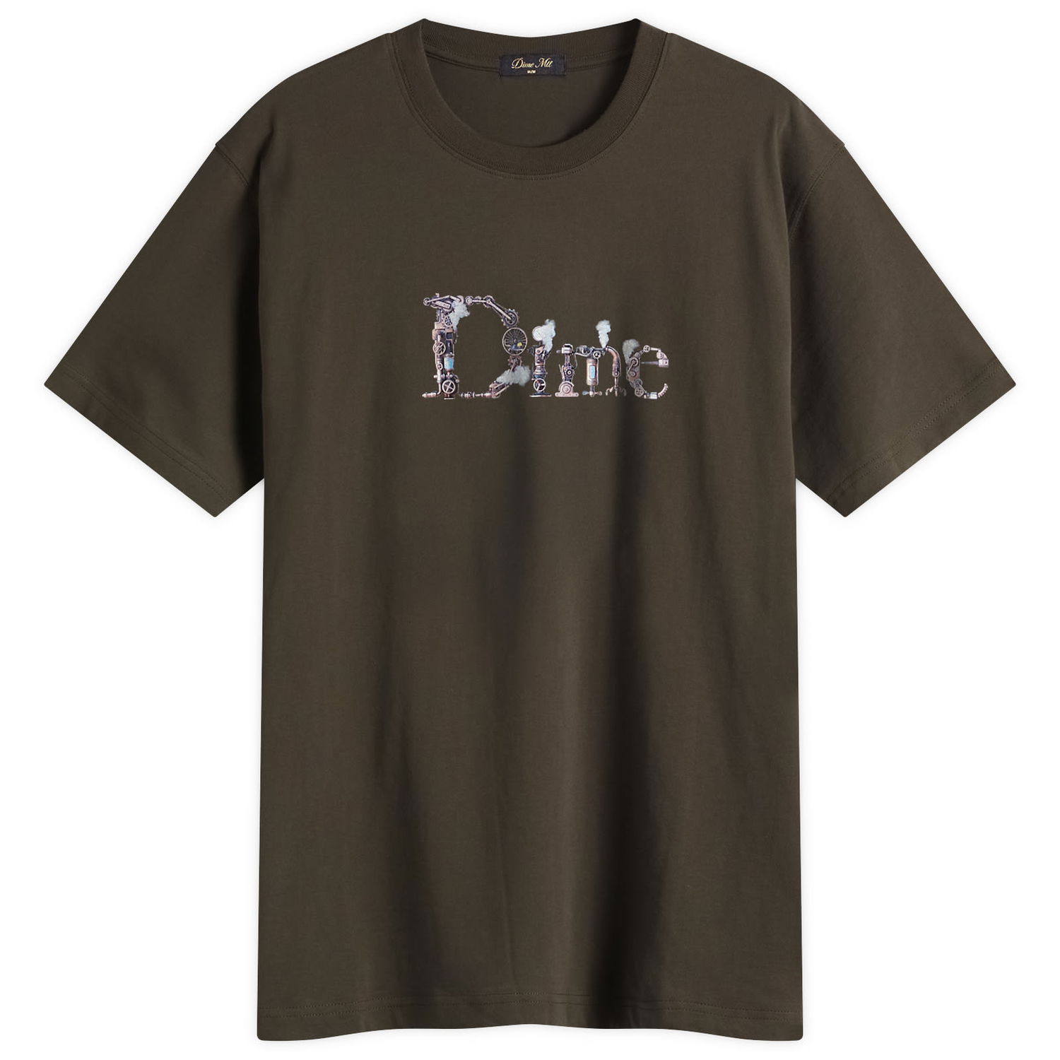 Tričko Dime Dime Classic Steampunk T-Shirt, Large Hnedá | DIMESP2551BLK, 1