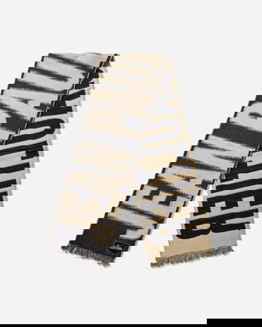 Šál Jean Paul Gaultier Jean Paul Gaultier Oversized Logo Scarf Čierna | 2503UAC016W026 0300, 1