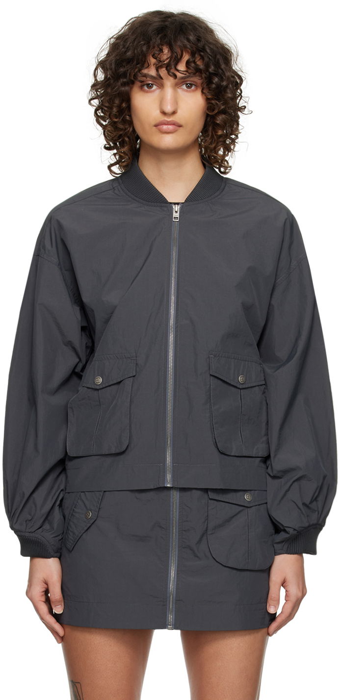 Elemental Bomber Jacket With Flap Pockets