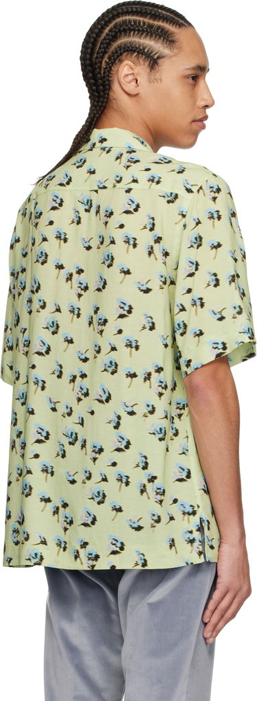 Košeľa Paul Smith Paul Smith Short Sleeve Regular Fit Floral Shirt Zelené | M1R-905U-P02577-32, 2