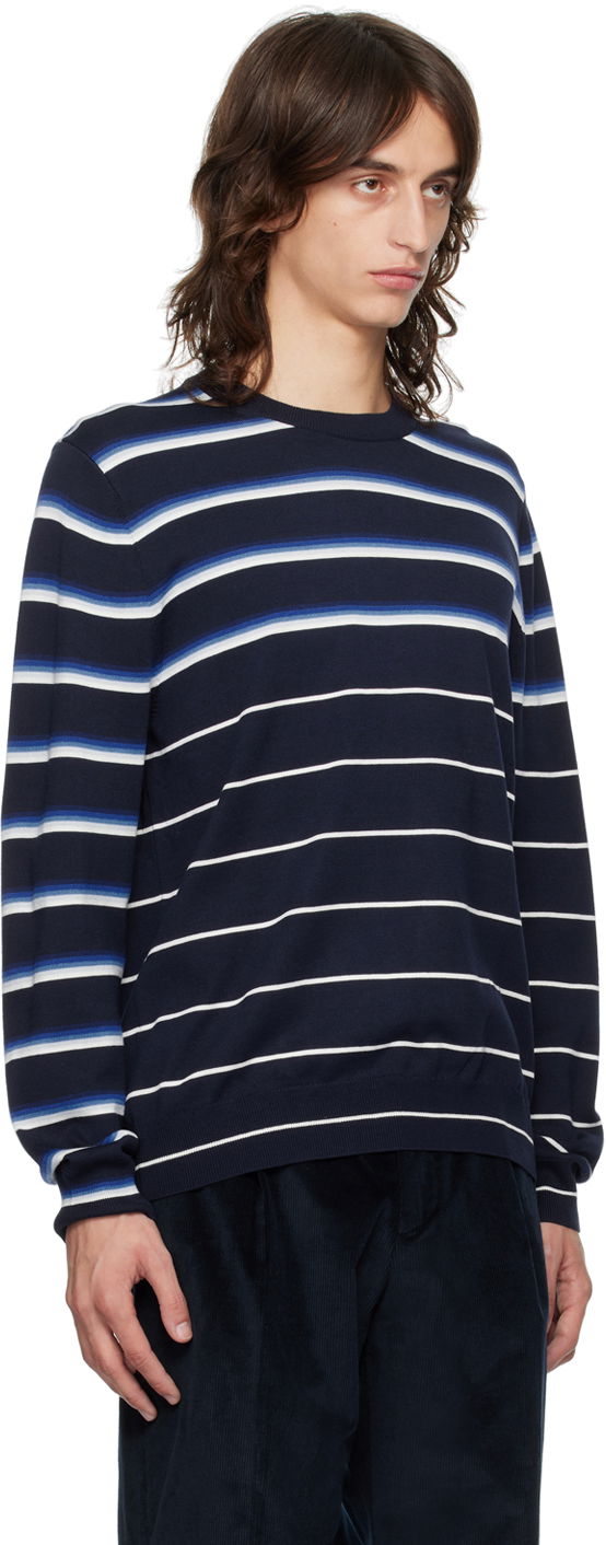 Sveter Paul Smith Paul Smith Striped Sweater Navy | M1R-893Y-N02423-47, 1
