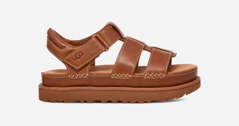 Tenisky a topánky UGG ® Goldenstar Strap Sandal Hnedá | 1154650-TAN