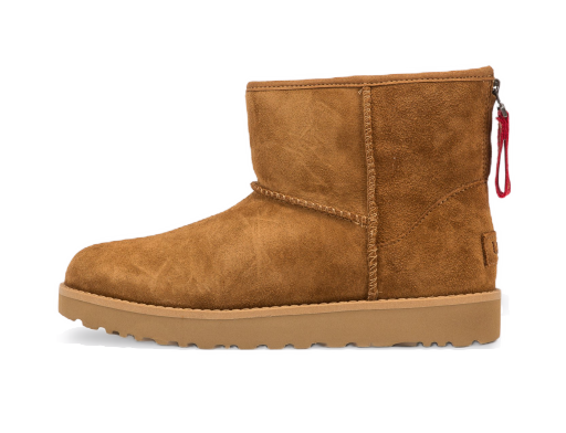 Tenisky a topánky UGG Classic Mini Logo Zip "Chestnut" W Hnedá | 1122671 CHE