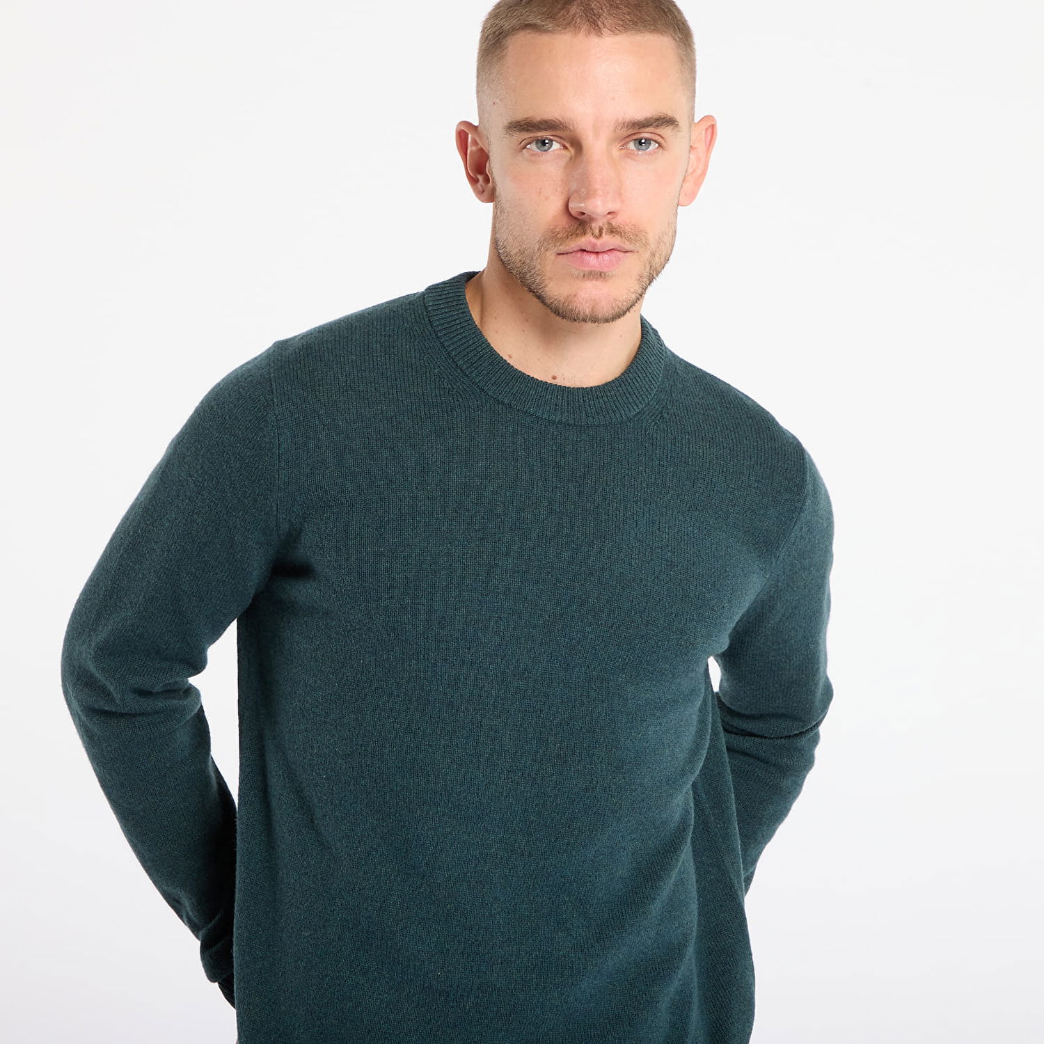 Sveter Samsoe Samsoe Knit Sweater Isak Zelené | M10000009_194906TCX, 1