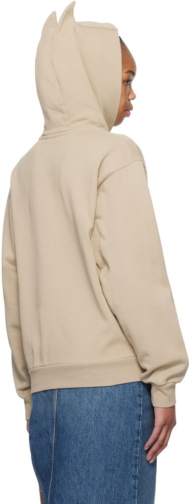 Mikina Coperni Coperni Horn Hoodie Béžová | COPJS15BISF5010, 2