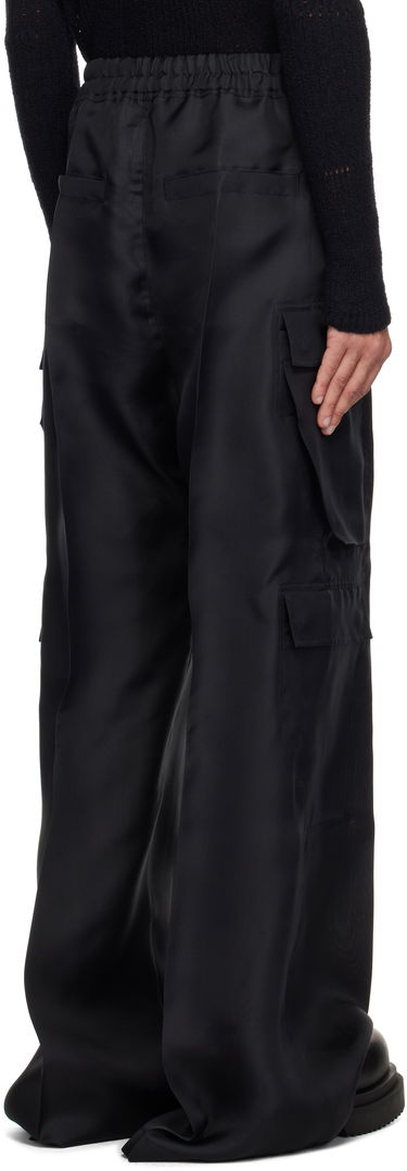 Cargo nohavice Rick Owens Rick Owens Hollywood Cargobelas Cargo Pants Čierna | RR01E5339 SG, 2