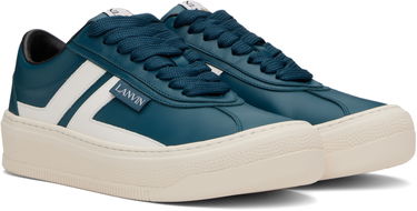 Tenisky a topánky LANVIN Blue '' Cash Leather Sneakers Modrá | FU-SKLK09-NAPA-P25, 3