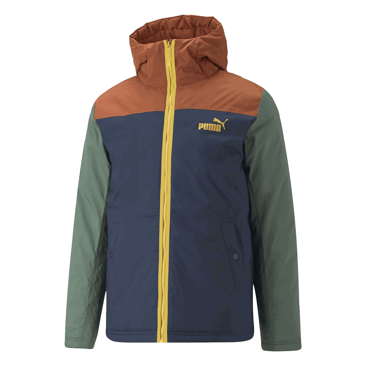 Prešívaná bunda Puma COLOURBLOCK PADDED JACKET Rôznofarebný | 849346-64, 0