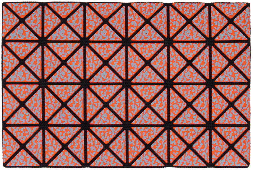 Peňaženka BAO BAO ISSEY MIYAKE Geometric Pattern Card Holder Oranžová | BB47AG324, 1