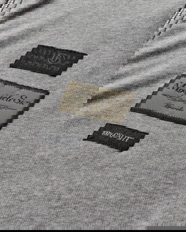 Mikina Maison Margiela Margiela Six Ready When Worn Label Patch Zip Hoodie Šedá | SH0HG0007 853M, 3