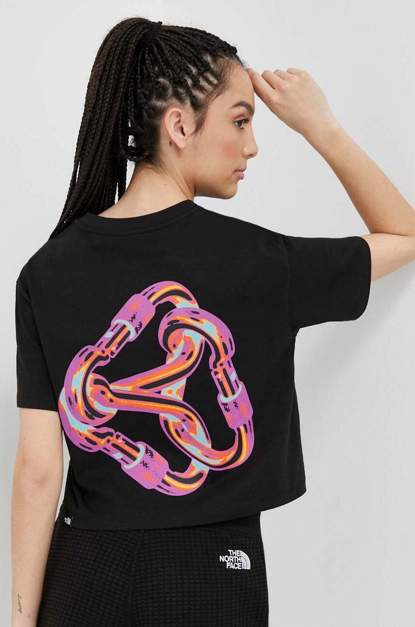 Tričko The North Face Cotton T-Shirt Čierna | NF0A823ZJK31, 0