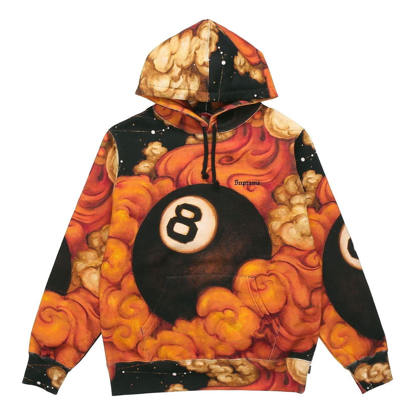 Mikina Supreme Martin Wong 8-Ball Hooded Sweatshirt Rôznofarebný | SUP-FW19-059