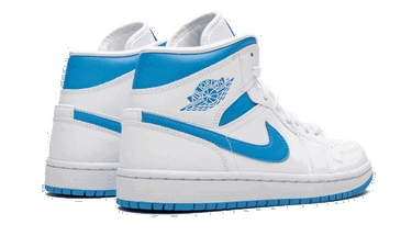 Tenisky a topánky Jordan Air Jordan 1 Mid "UNC" Modrá | BQ6472-114, 1