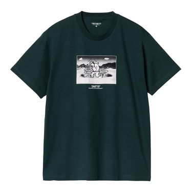 Tričko Carhartt WIP Relaxed Fit Graphic T-Shirt Zelené | I033964_9, 3