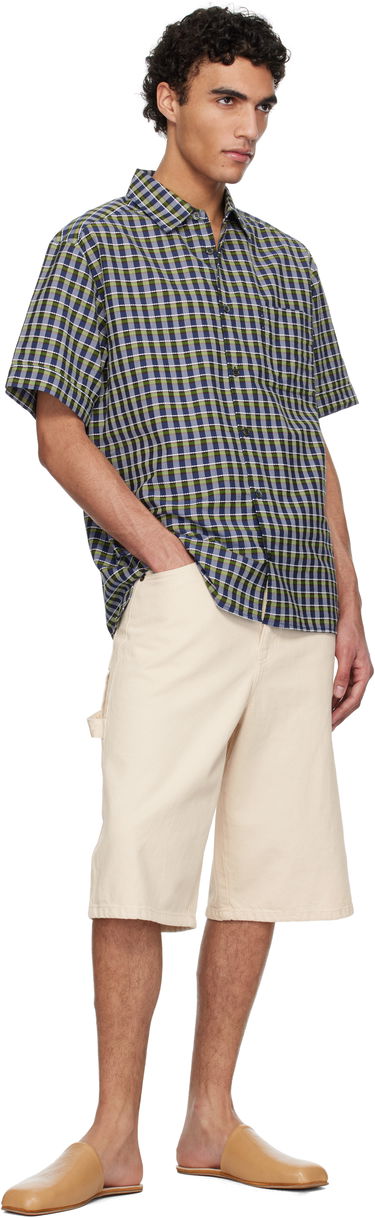 Košeľa A.P.C. A.P.C. Ross Plaid Short-Sleeve Shirt Rôznofarebný | COHGA-H12541, 3