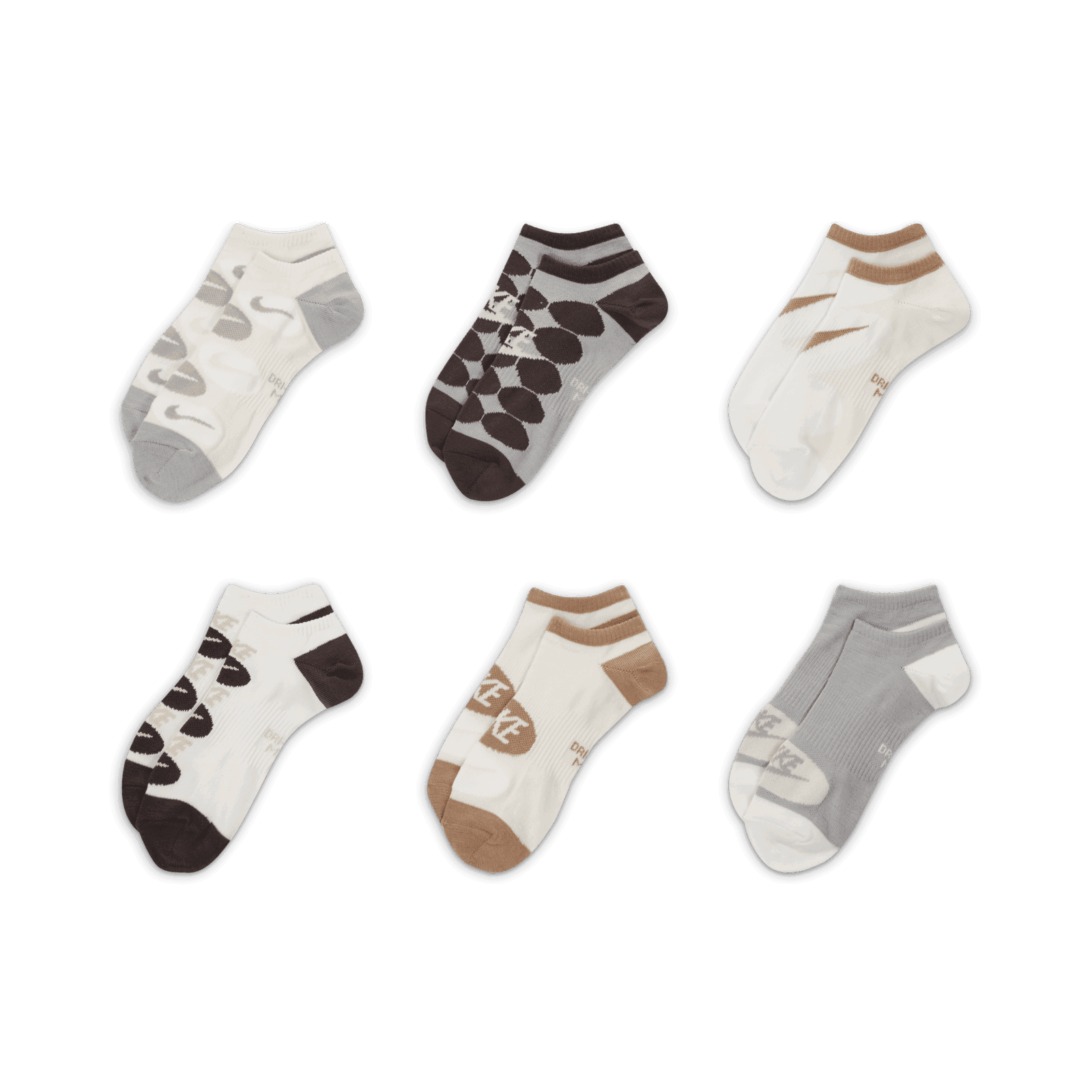 Everyday Lightweight No-Show 6 Pairs