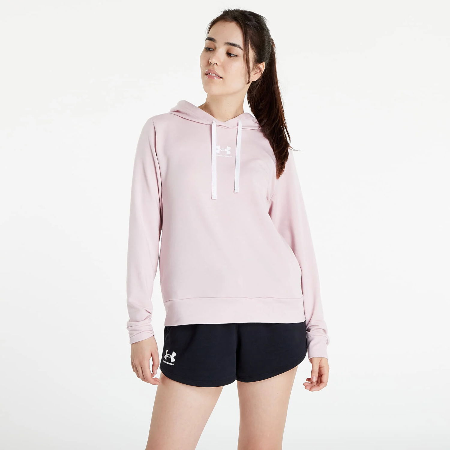 Mikina Under Armour Rival Terry Ružová | 1369855-676, 0