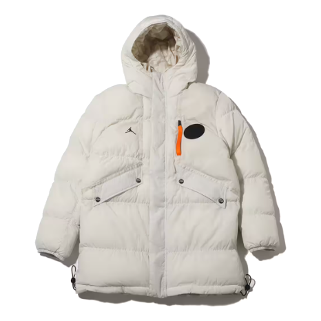 Prešívaná bunda Jordan Jordan Paris Saint-Germain Parka Biela | DZ2905-072