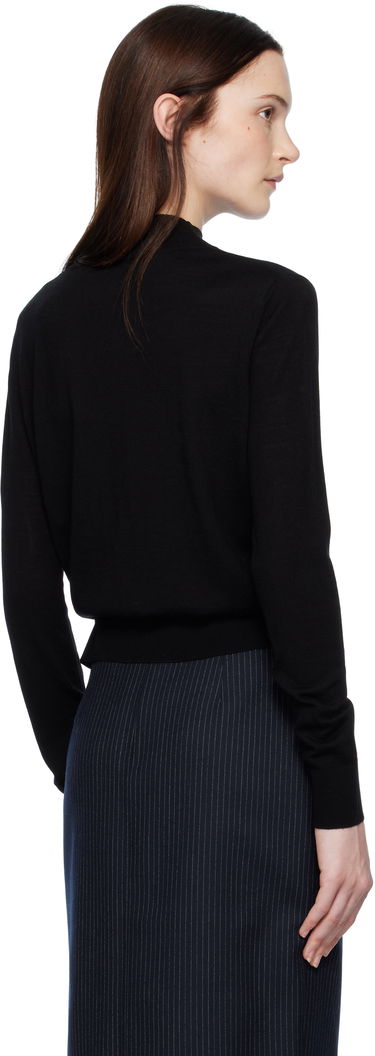 Sveter Anine Bing Monique Long Sleeve Sweater Čierna | A-09-10130-BLK1, 2