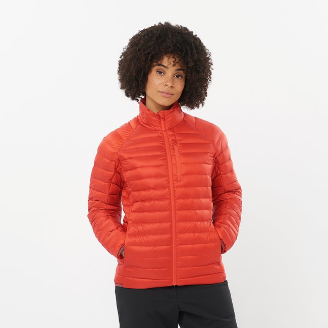 Prešívaná bunda Salomon Elixir Micro Down Jacket Oranžová | LC2365800, 0