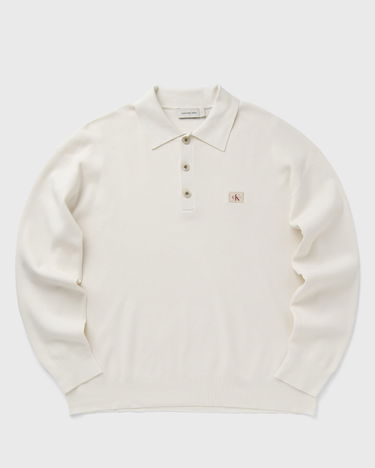 Sveter CALVIN KLEIN Calvin Klein Jeans Polo Sweater Biela | J30J327095YBI, 0