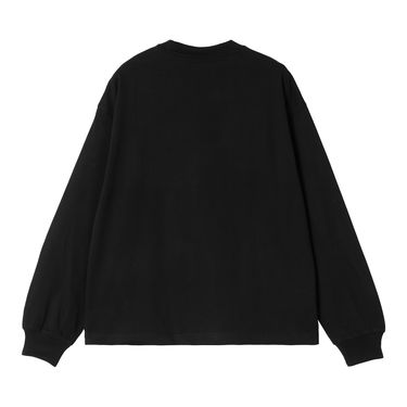 Tričko Carhartt WIP Long Sleeve Grayson T-Shirt Čierna | I034378_9, 1