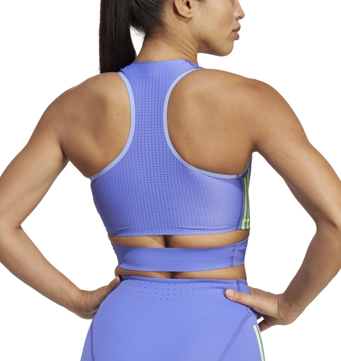 Tielko adidas Originals Adizero Crop Fialová | it4564, 1