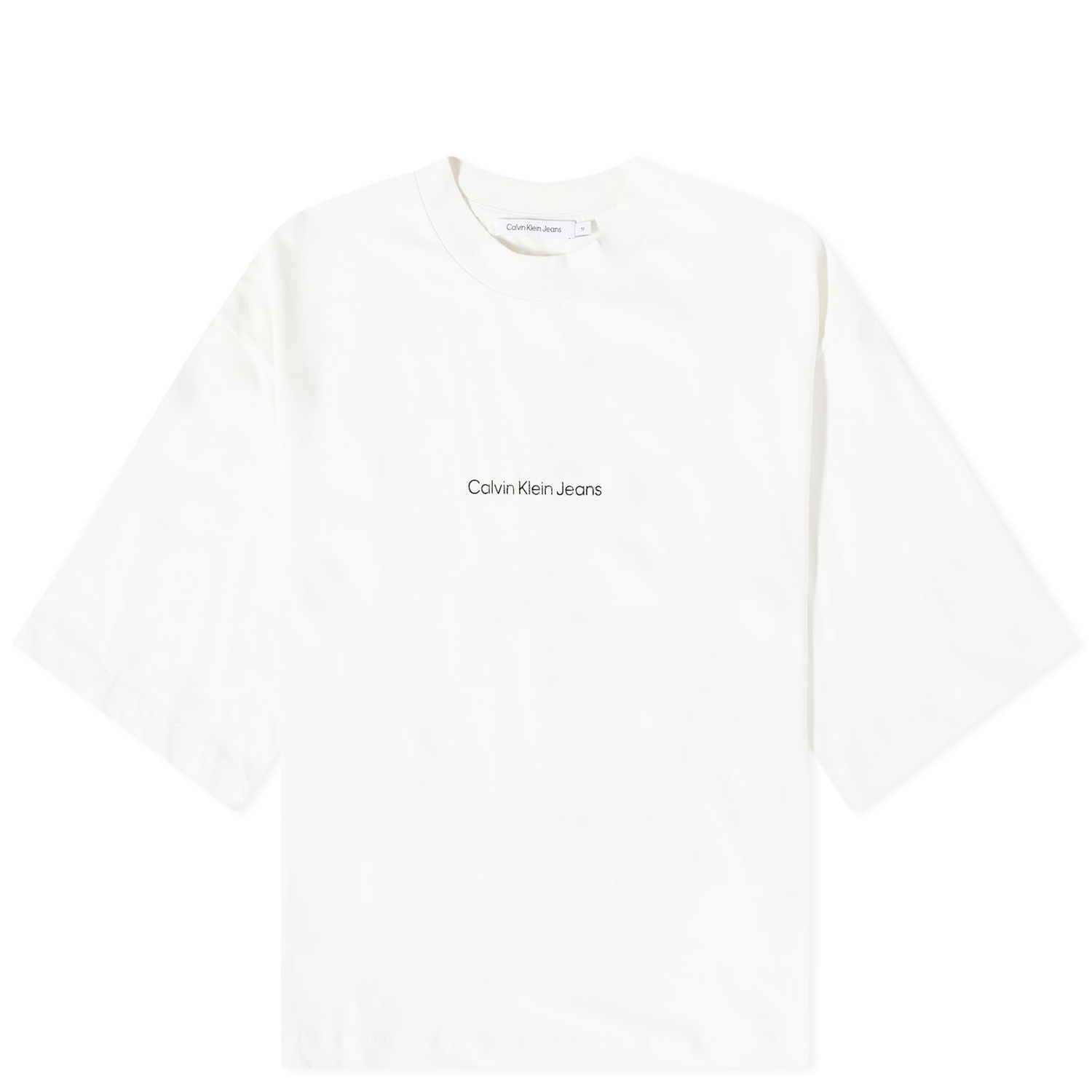 Tričko CALVIN KLEIN Oversized Tee Biela | J20J220514-YBI, 0