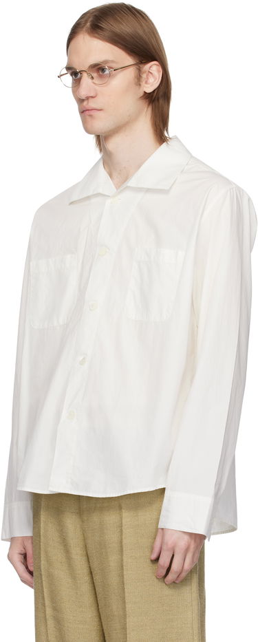 Košeľa OUR LEGACY OUR LEGACY Funnel Shirt Biela | M2252FW, 3