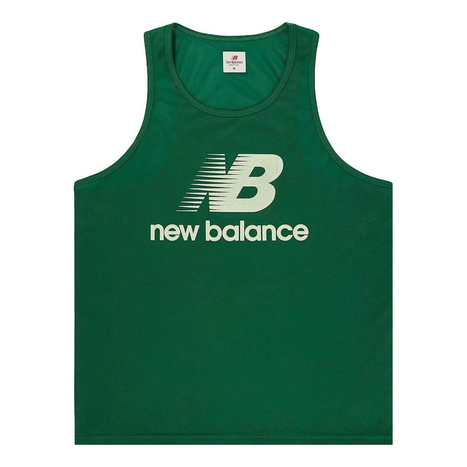 Tielko New Balance Made in USA Logo Tank Top Zelené | MT31545ECS, 0