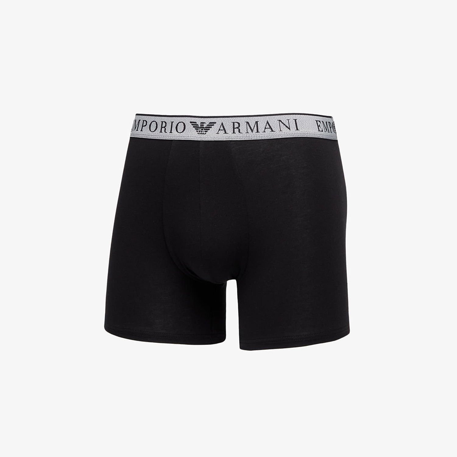 Spodná bielizeň a ponožky Emporio Armani EA7 Men's Knit Trunk 2-Pack Nero/ Bianco L Čierna | 111912 4F720 10320, 1