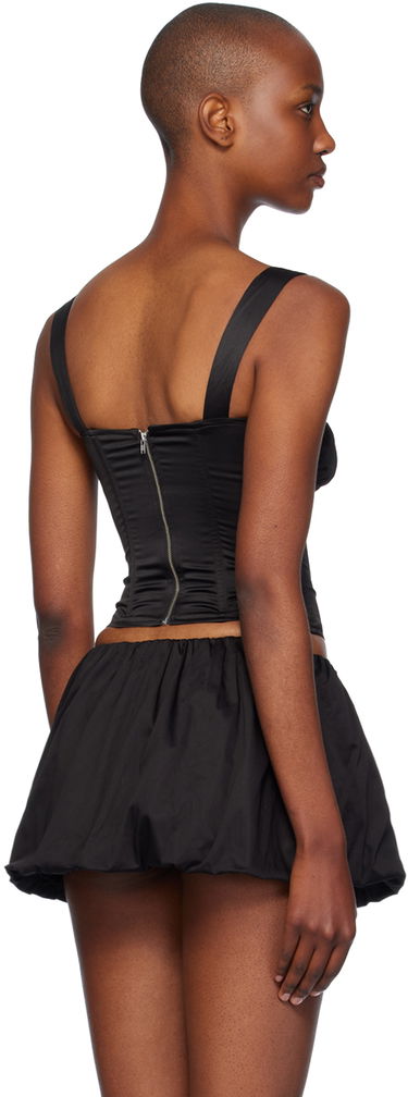 Tielko Miaou Miaou Agnes Corset Top Čierna | 7039-CL, 2