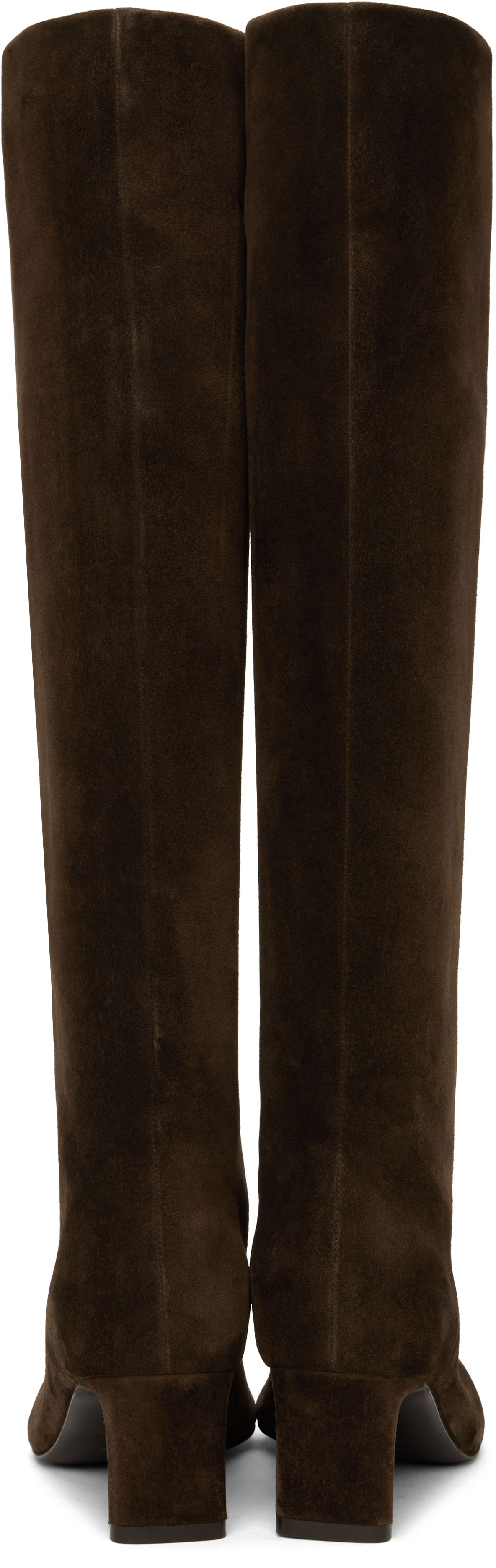 Tenisky a topánky Khaite Khaite Ona Suede Knee-High Boots Hnedá | F1099-726, 1