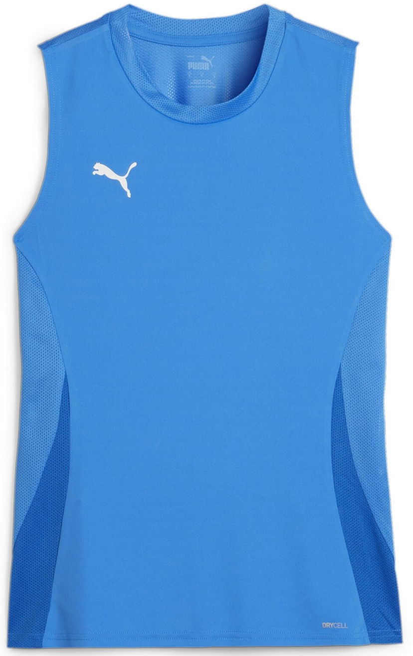 Tielko Puma teamGOAL Sleeveless Jersey Wmns Modrá | 706050-02