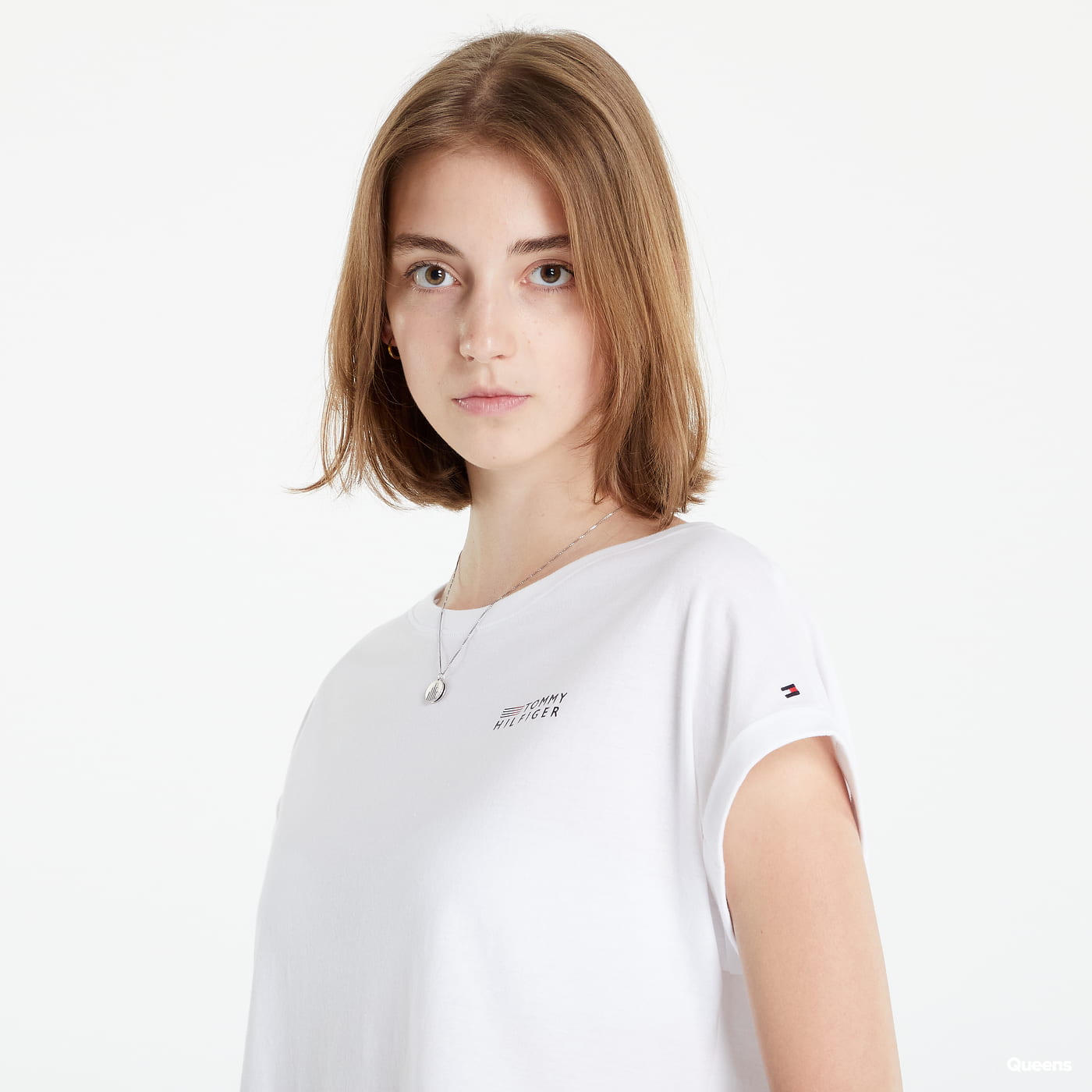 Tričko Tommy Hilfiger Tee Biela | UW0UW03632 YBR, 1