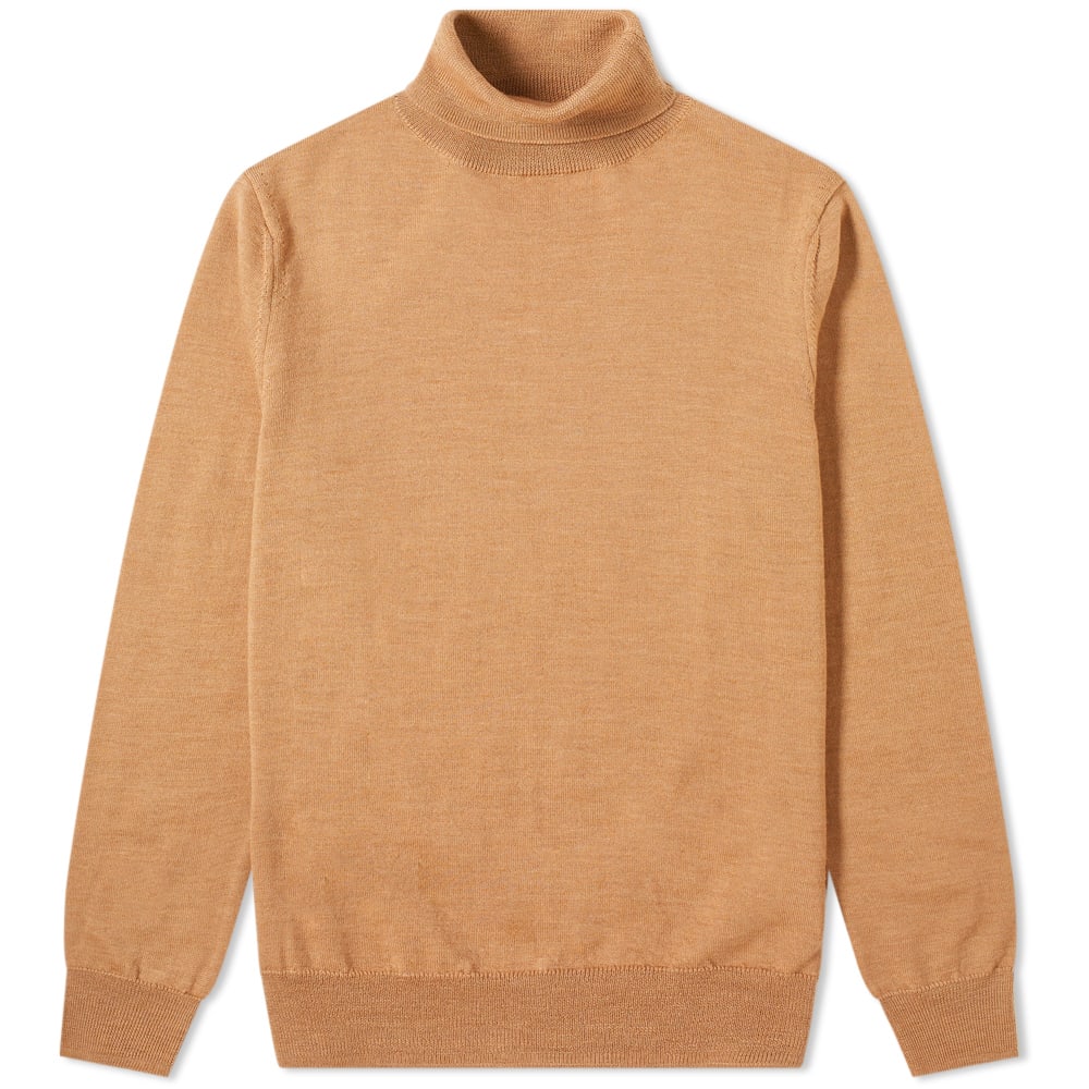 Sveter A.P.C. Roll Neck Knit Sweater Hnedá | WVAWM-H23631-PBC, 0