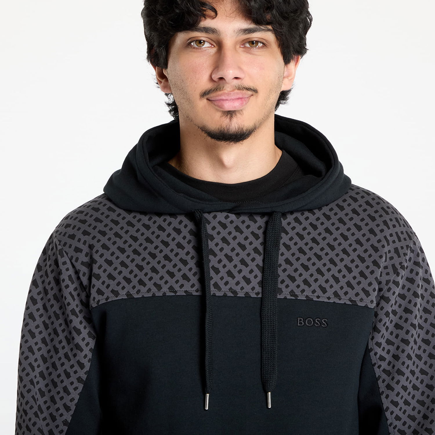 Mikina BOSS Hugo Boss Luke Hoodie Čierna | 50540534-001, 1