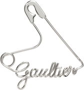 Gaultier The Heart Safety Pin Single Earring