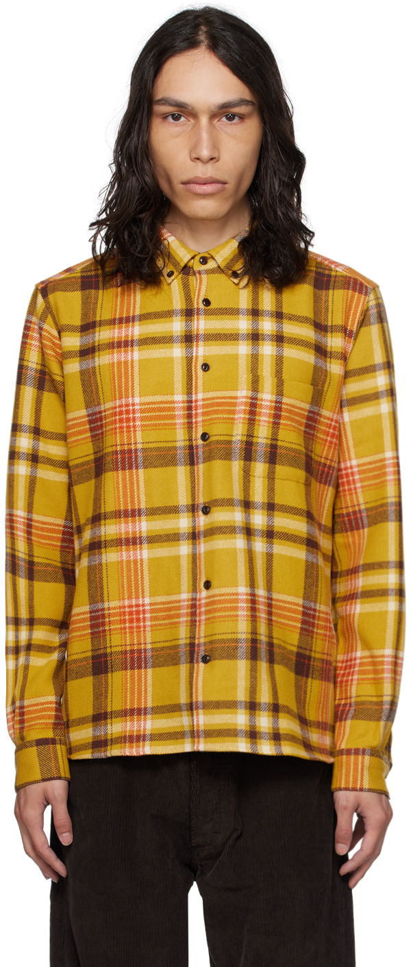 Košeľa YMC Plaid Shirt Oranžová | P2VAK, 0
