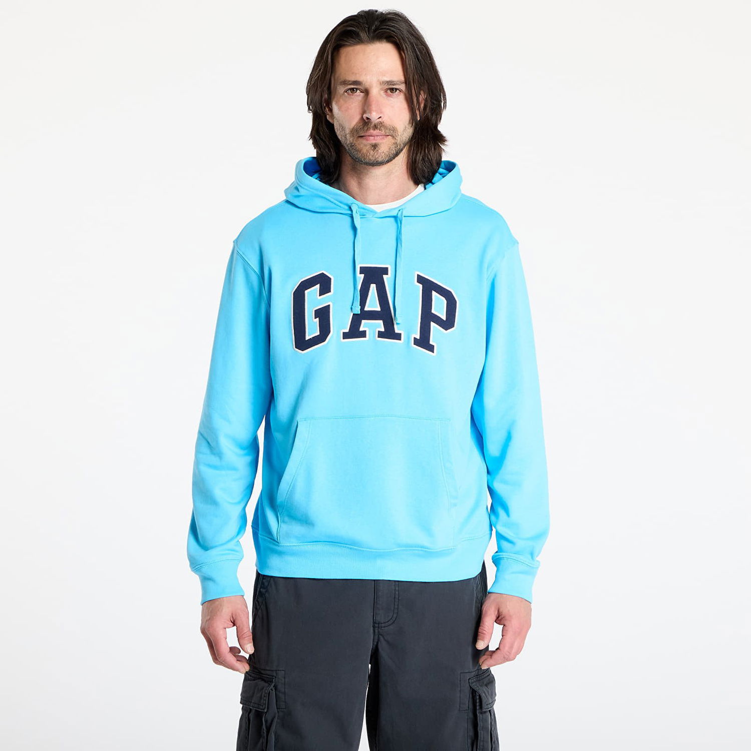 Mikina GAP GAP Arch Logo Hoodie Tyrkysová | 868460-10, 0