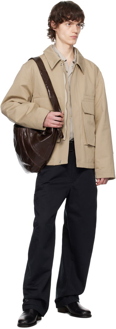 Nohavice LEMAIRE Lemaire Twisted Trousers Čierna | PA1147 LF1309, 3