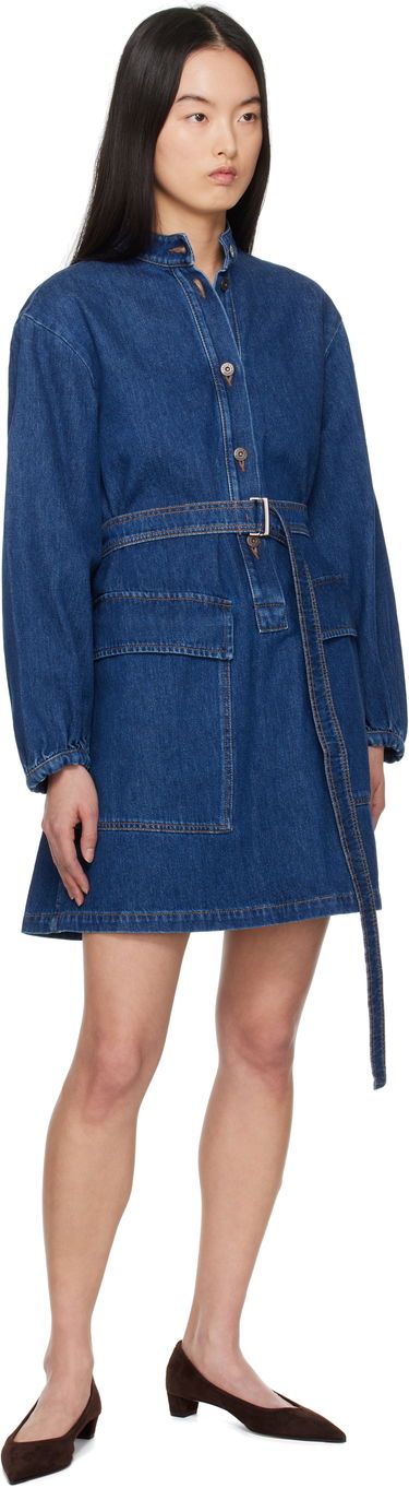 Šaty Max Mara Weekend Max Mara Denim Minidress Modrá | 2515221021600, 3