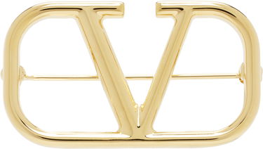 Opasok Valentino Valentino Garavani VLogo Signature Brooch Metalická | 6W2J0E82MET, 0
