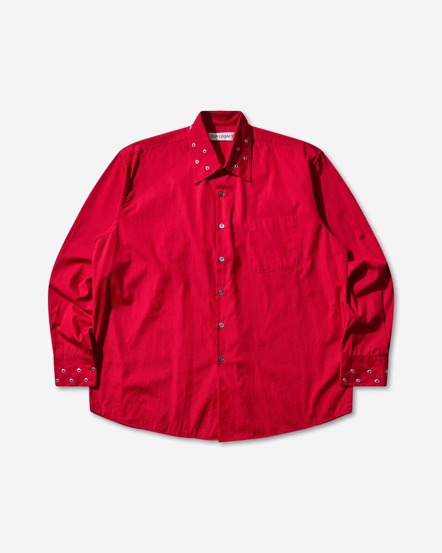Košeľa OUR LEGACY Above Shirt Červená | M4252AL 001, 1