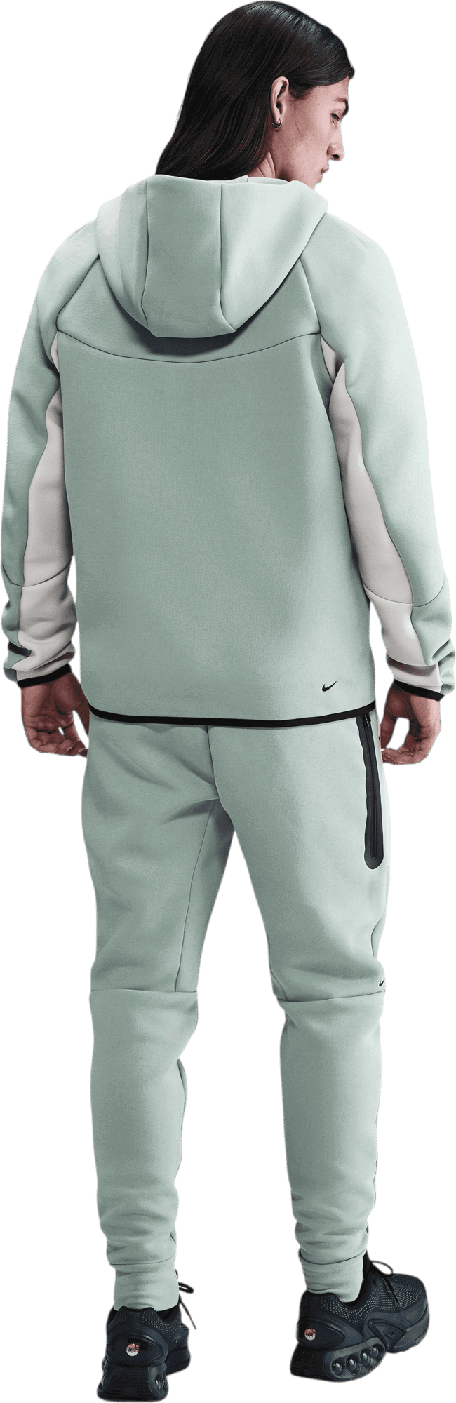 Mikina Nike Tech Fleece Full-Zip Windrunner Hoody Zelené | hv0949-020, 1