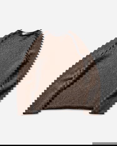 Sveter OUR LEGACY Rider Roundneck Sweater Hnedá | M4253RS 001, 1