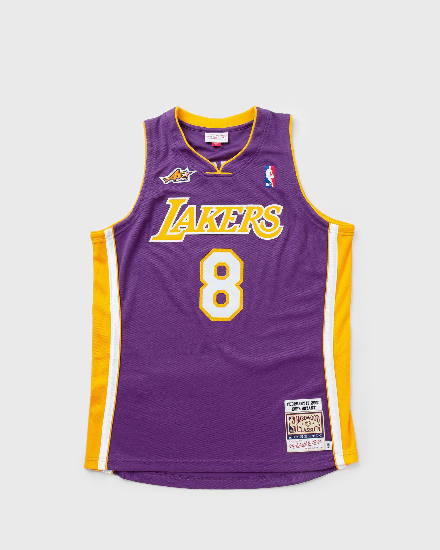 Dres Mitchell & Ness Authentic Los Angeles Lakers 2000-01 #8 Jersey XXL Fialová | AJY4CP19035-LALPRGD00KBR, 0