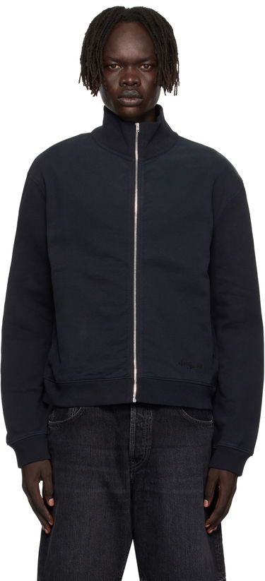 Mikina Acne Studios Acne Studios Zip-Up Sweatshirt Čierna | CI0200-, 0