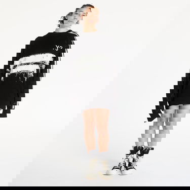 Sveter Y-3 Y-3 Graphic Knit Crew Sweatshirt Čierna | JN4873, 7