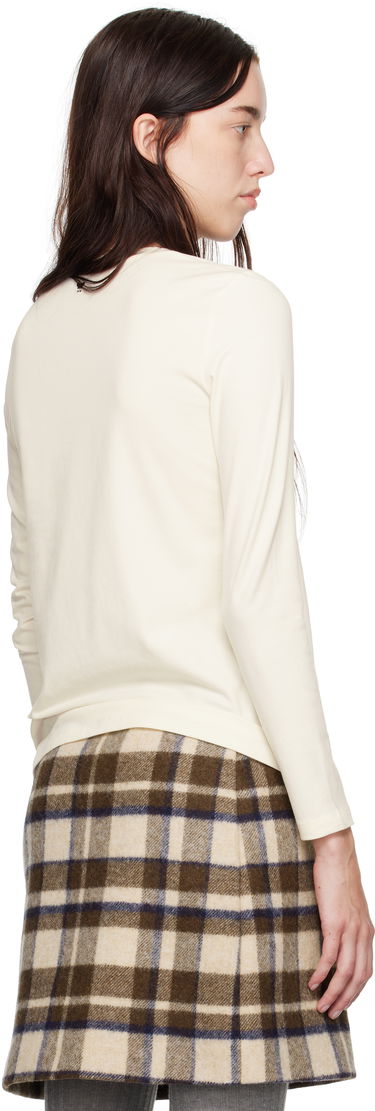 Tričko Max Mara Weekend Bear Long Sleeve T-shirt Biela | 2425946022600 MM13224, 2